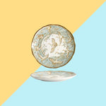 Assiette Grue Bleu- Assiette Céramique Japonais