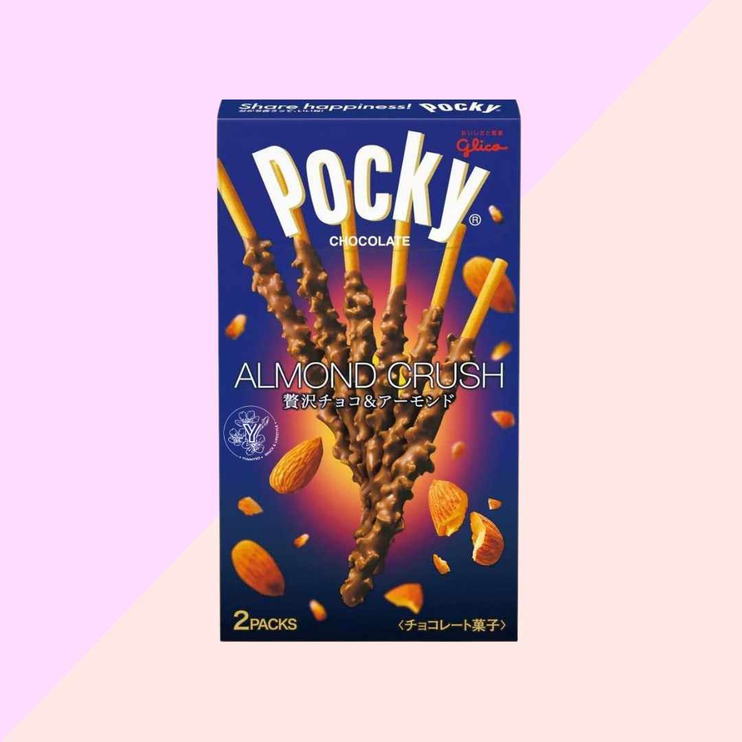 Pocky Almond Crush - Bâtonnets chocolatés Japonais