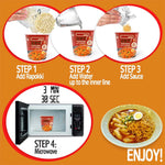 Bol Rapokki Hot & Spicy  (Gâteau de Riz et Ramen )