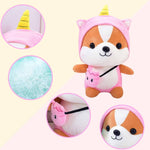 Peluche Shiba Licorne