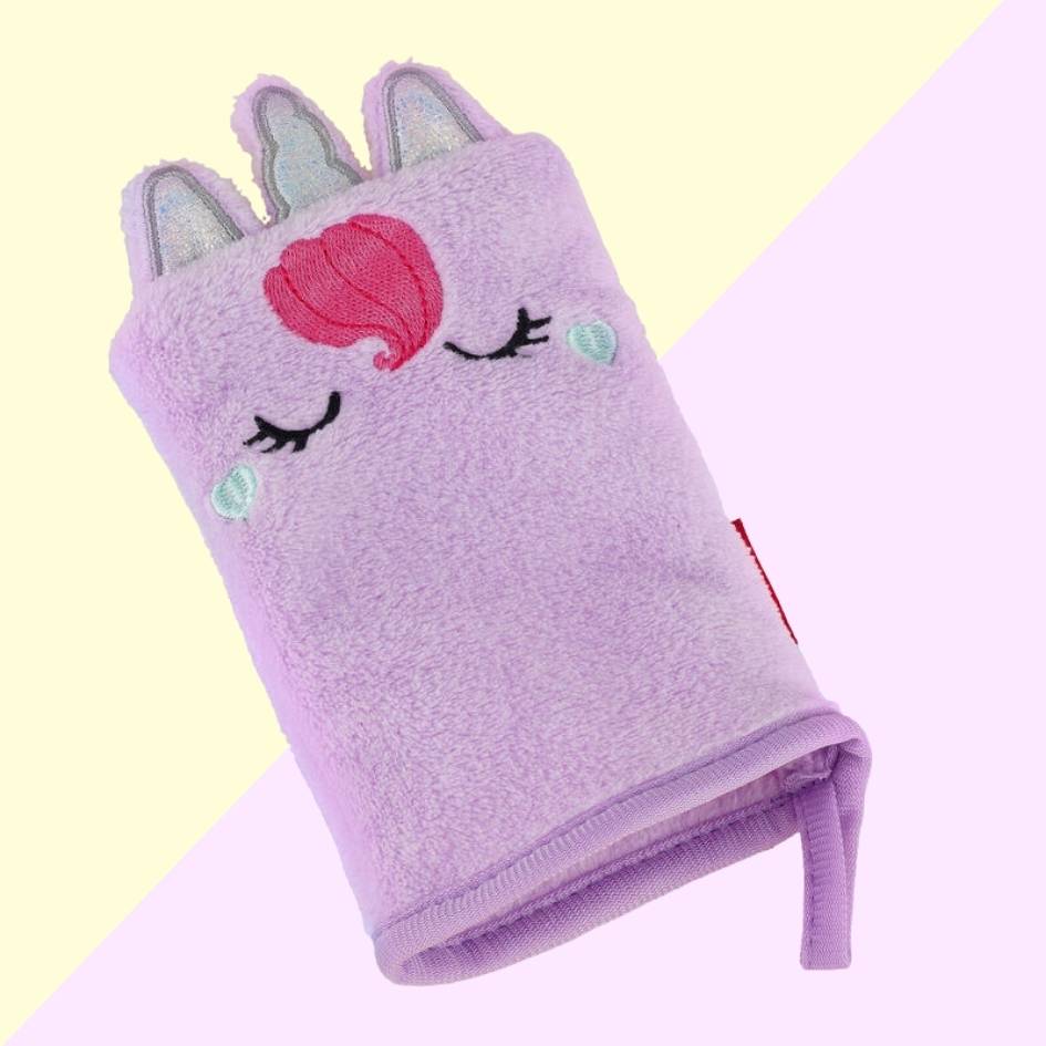 Gant démaquillant Licorne