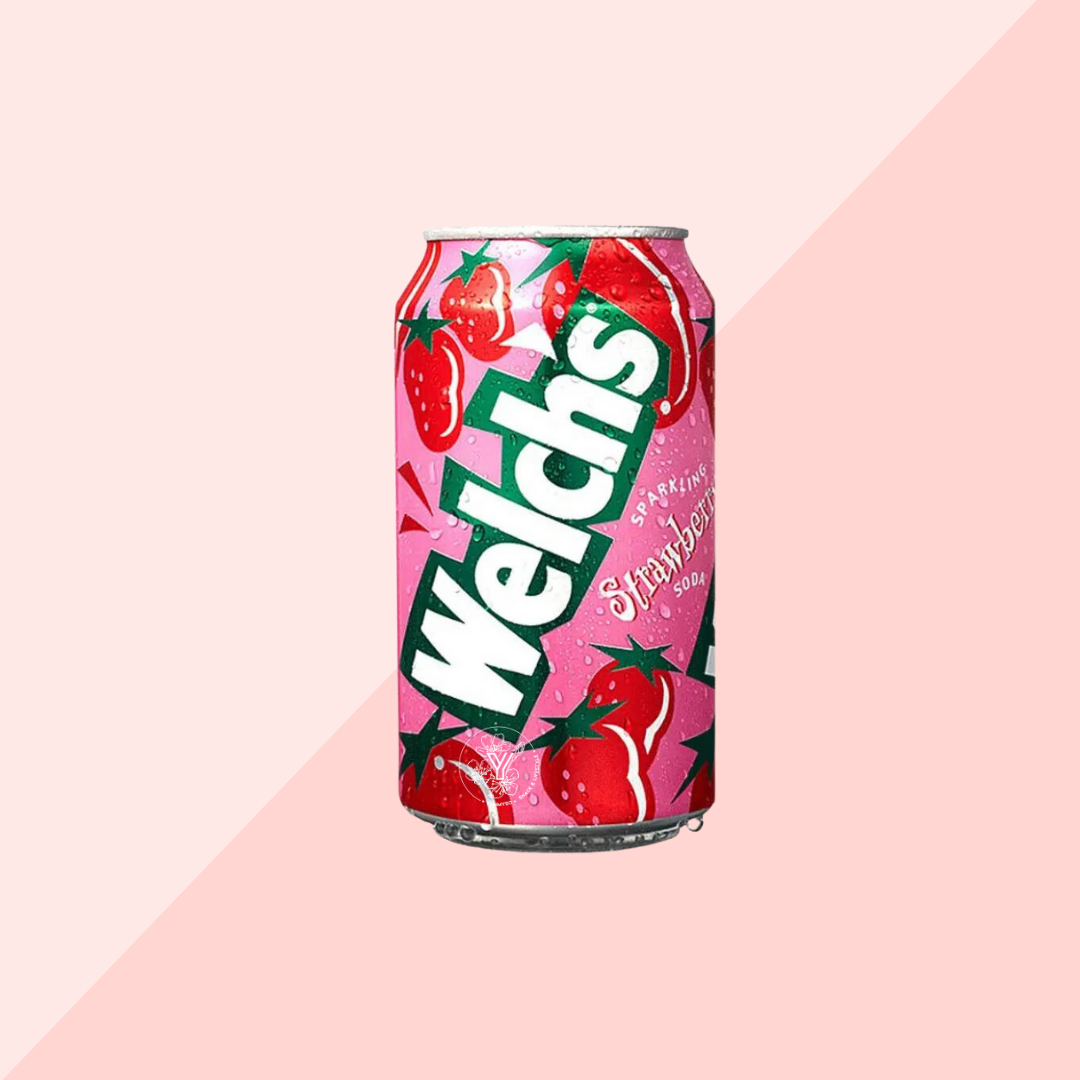 Welch's Fraise - Soda aux fruits (355ml)