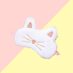 Masque de Nuit Chat Blanc