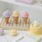 Bougie Glace jaune Yuzu