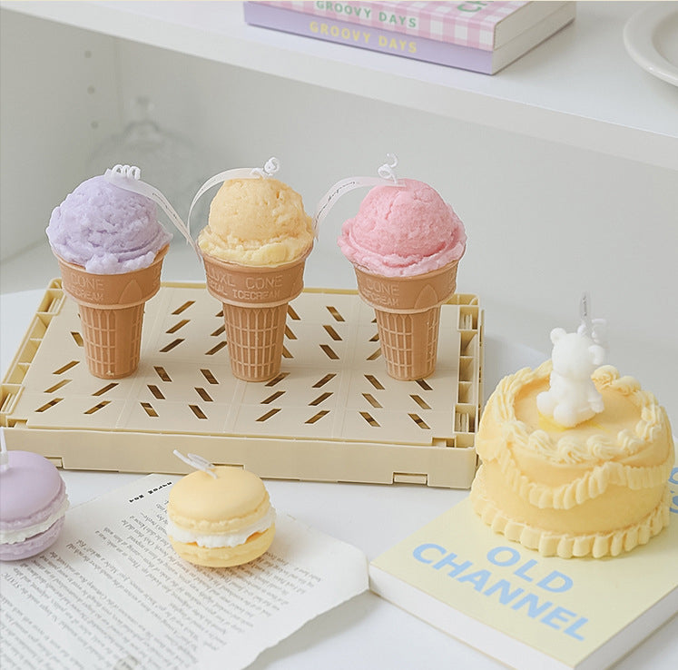 Bougie Glace jaune Yuzu