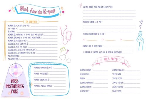Mon carnet K-pop