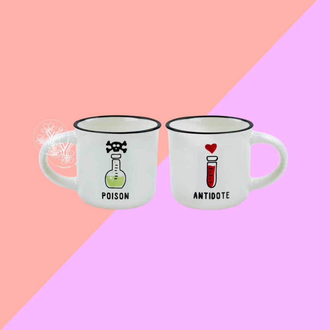 2 Tasses à Café - Espresso For Two - Poison Antidote
