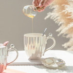 Mug Coquillage - Blanc Nacré