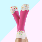 Chaussettes Glace Fraise