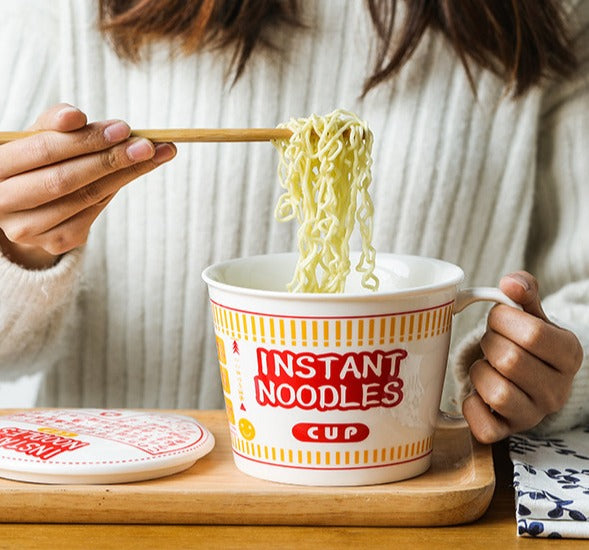 Bol Céramique Cup Noodles - Rouge