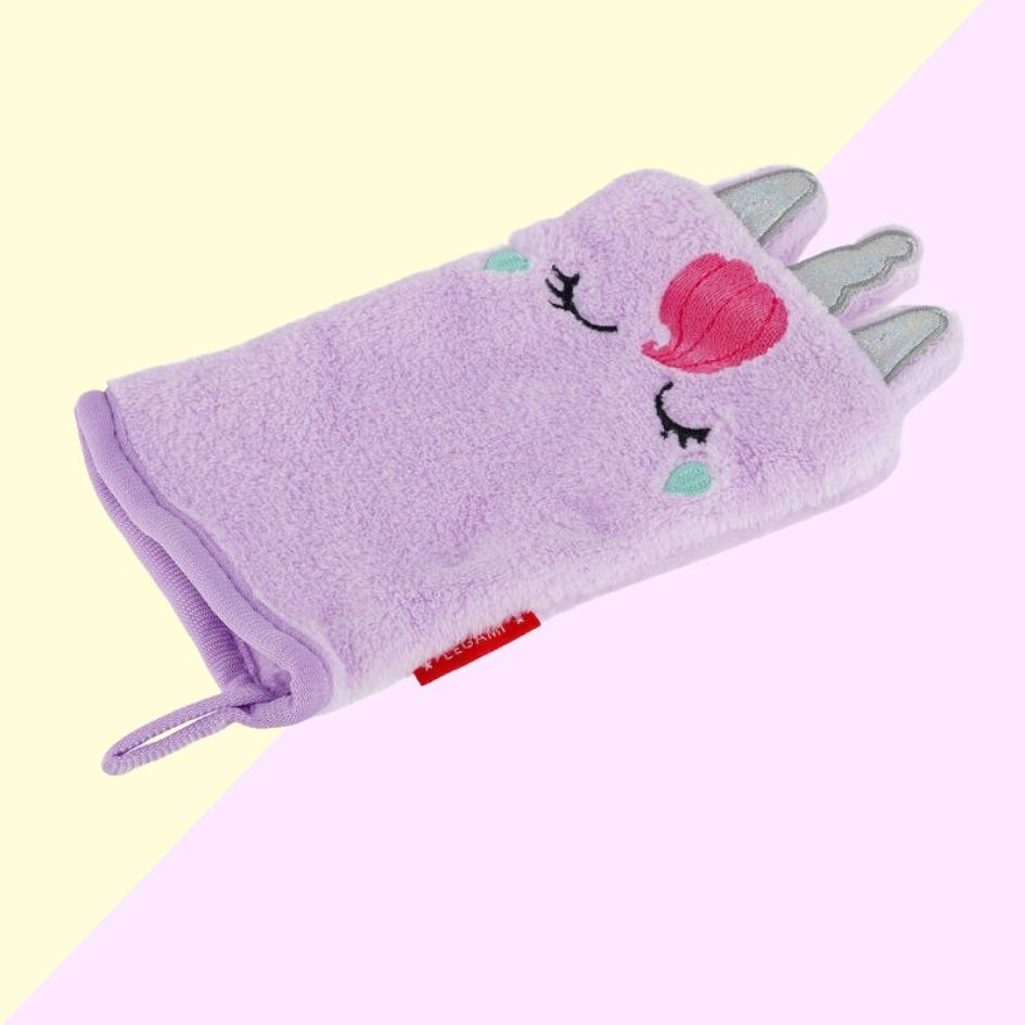 Gant démaquillant Licorne