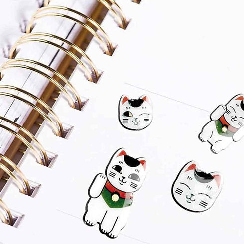 Autocollant Gel Lucky cat