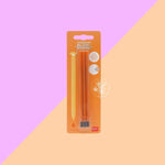 3 Recharges Orange pour Stylo à Encre Gel