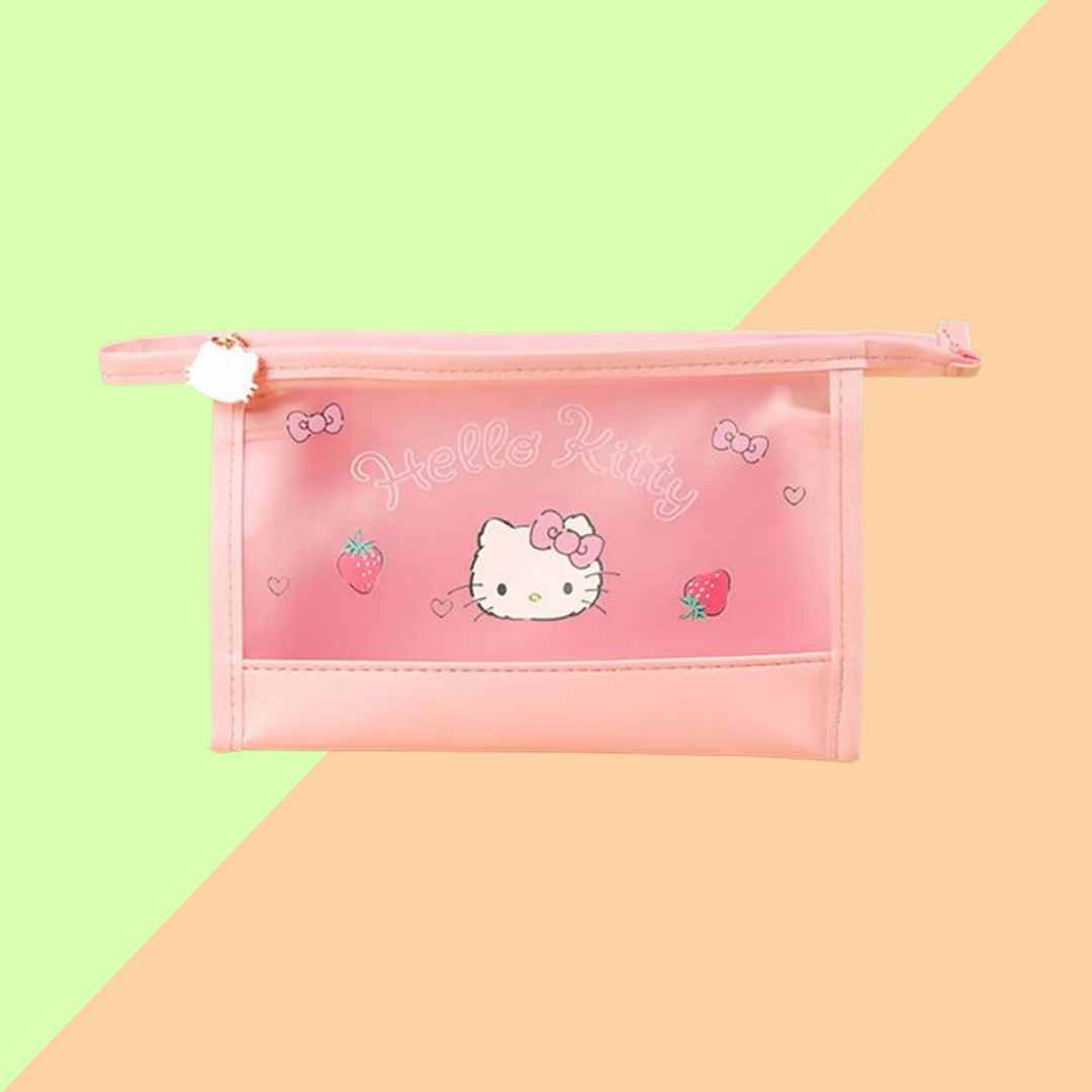 Trousse Hello Kitty Rose - Fraise