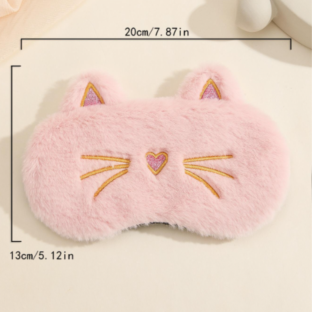 Masque de Nuit Chat Rose