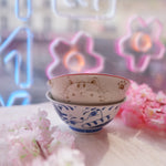 Bol Ramen 3 Chats Bleu - Bol Céramique Japonais