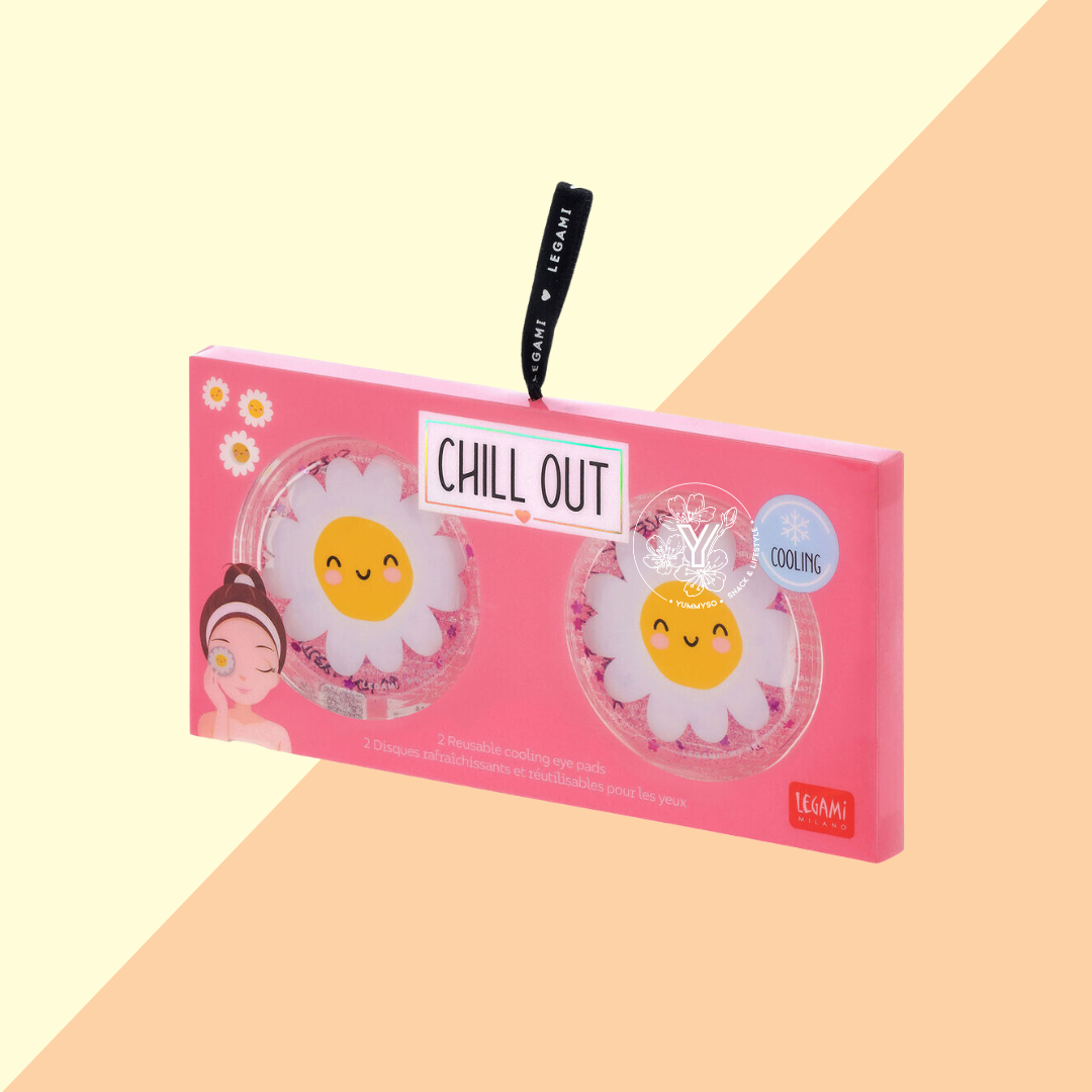 Disques Gel rafraîchissants pour les Yeux - Chill Out Fleurs
