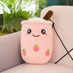 Peluche Bubble Tea - Fraise