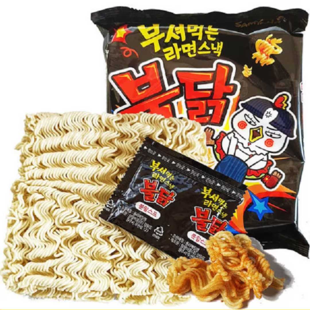 Samyang Hot Chicken Saveur Chips Ramen Snack