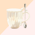 Mug Coquillage - Blanc Nacré