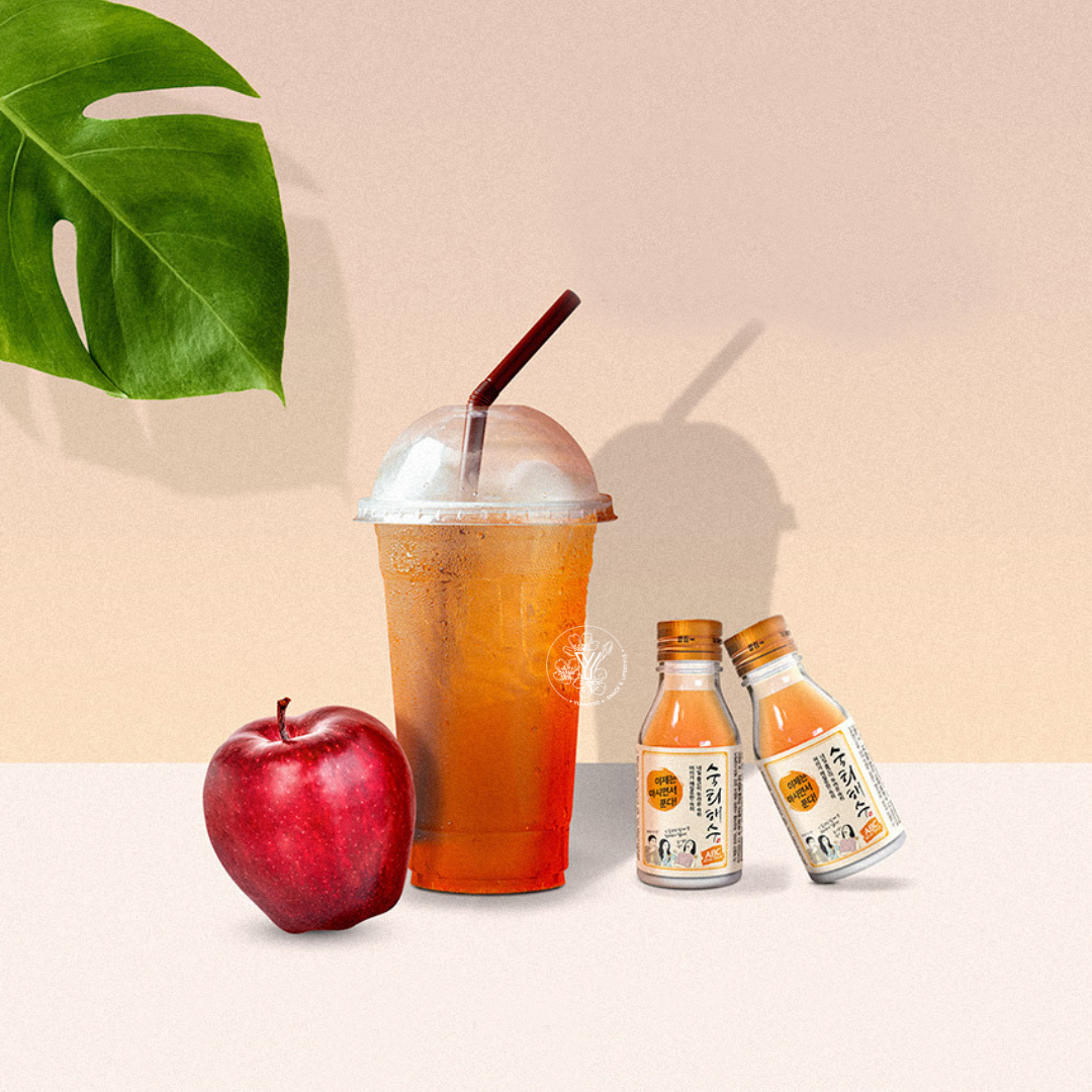 Sukhee Haesoo  Boisson Anti-Gueule De Bois Pomme Orange 60ml