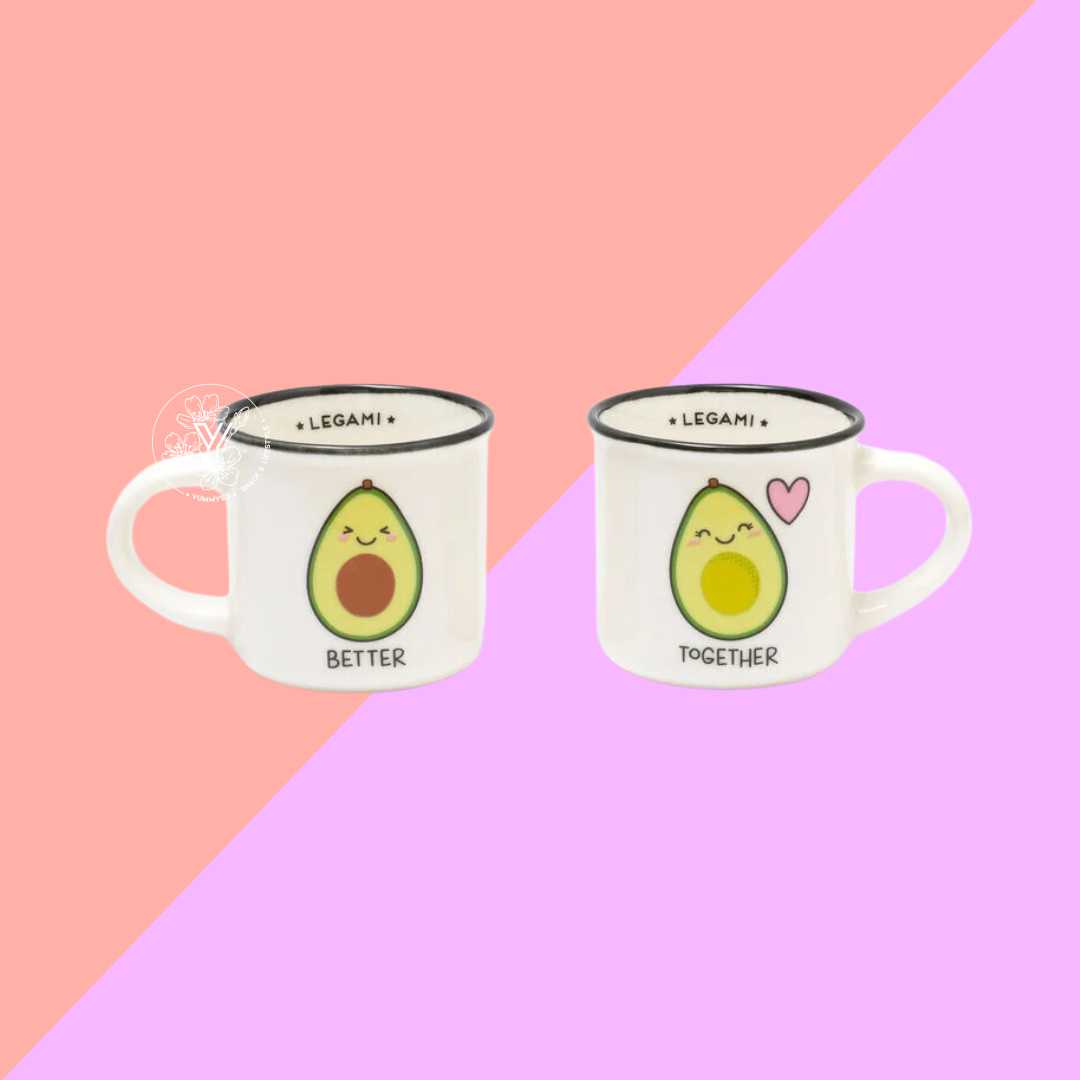 2 Tasses à Café - Espresso For Two - Avocat