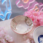 Bol Ramen 3 Chats Rose - Bol Céramique Japonais