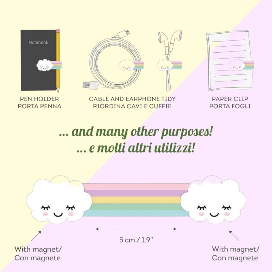 Pince Magnétique Arc-en-Ciel