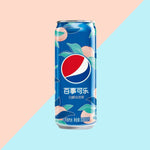 Pepsi  Pêche Blanche Oolong - Soda aux fruits (33Oml)