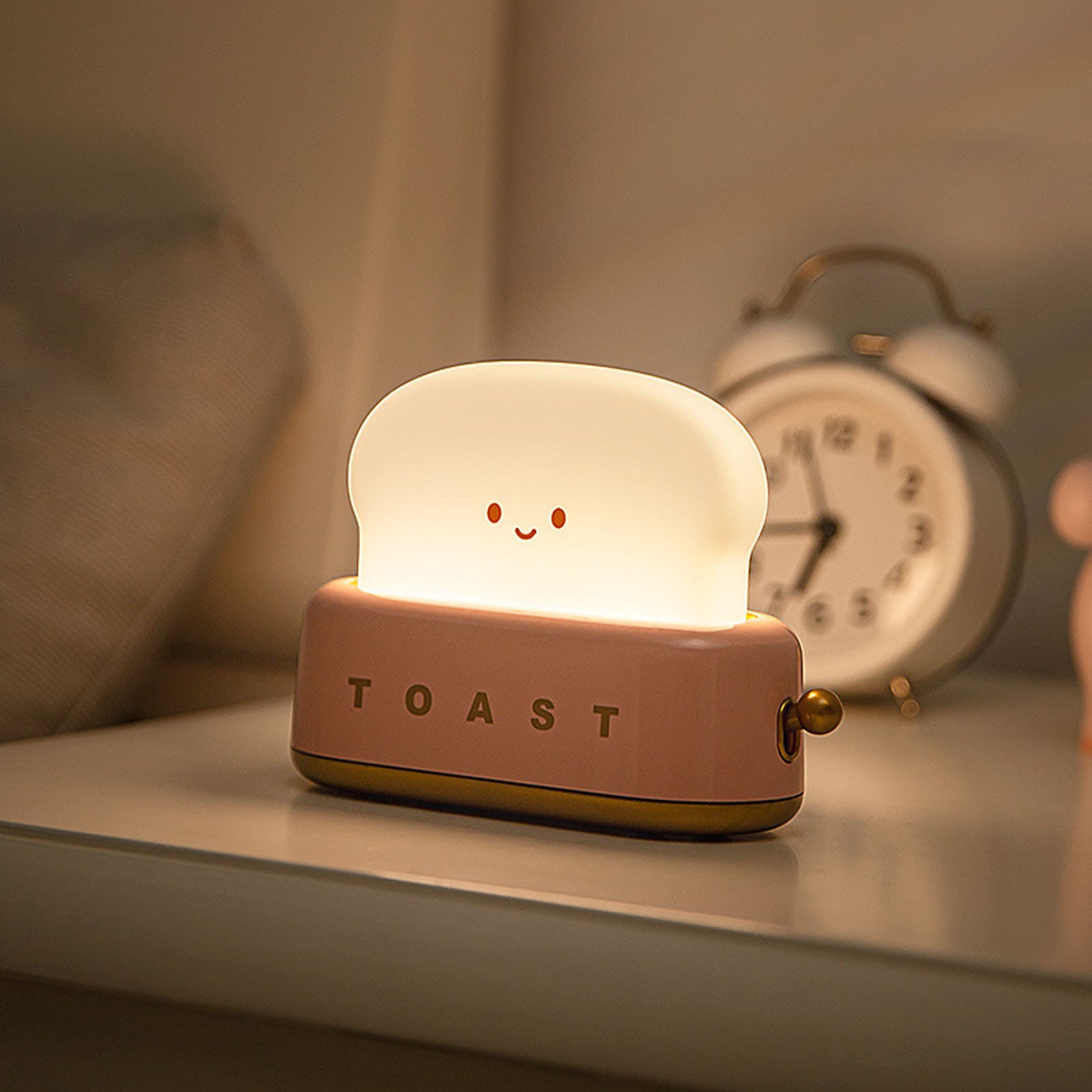 Veilleuse Toast Rose