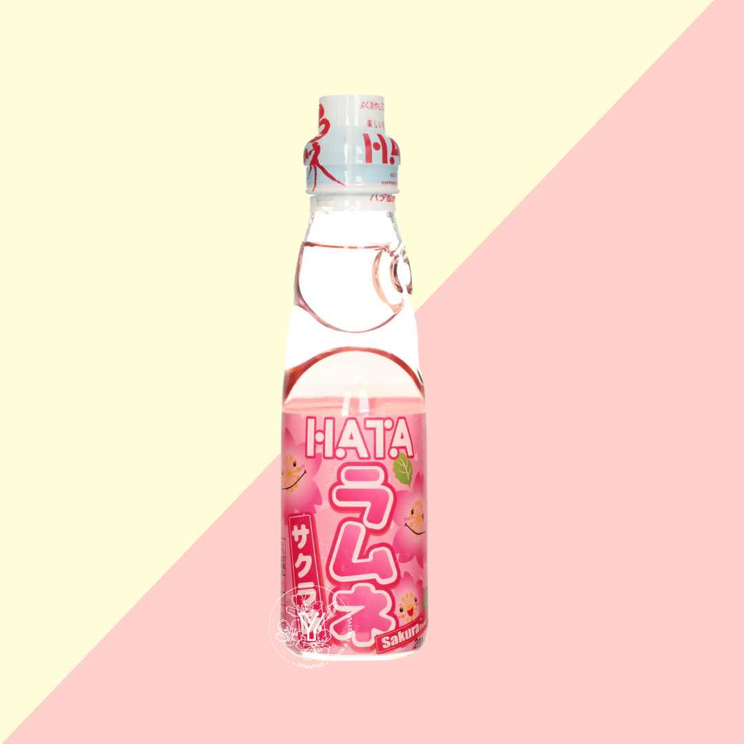 Ramune Sakura - Limonade japonaise Hatakosen 200 ml