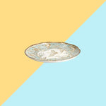 Assiette Grue Bleu- Assiette Céramique Japonais