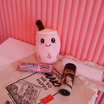 Peluche Bubble Tea - Fraise