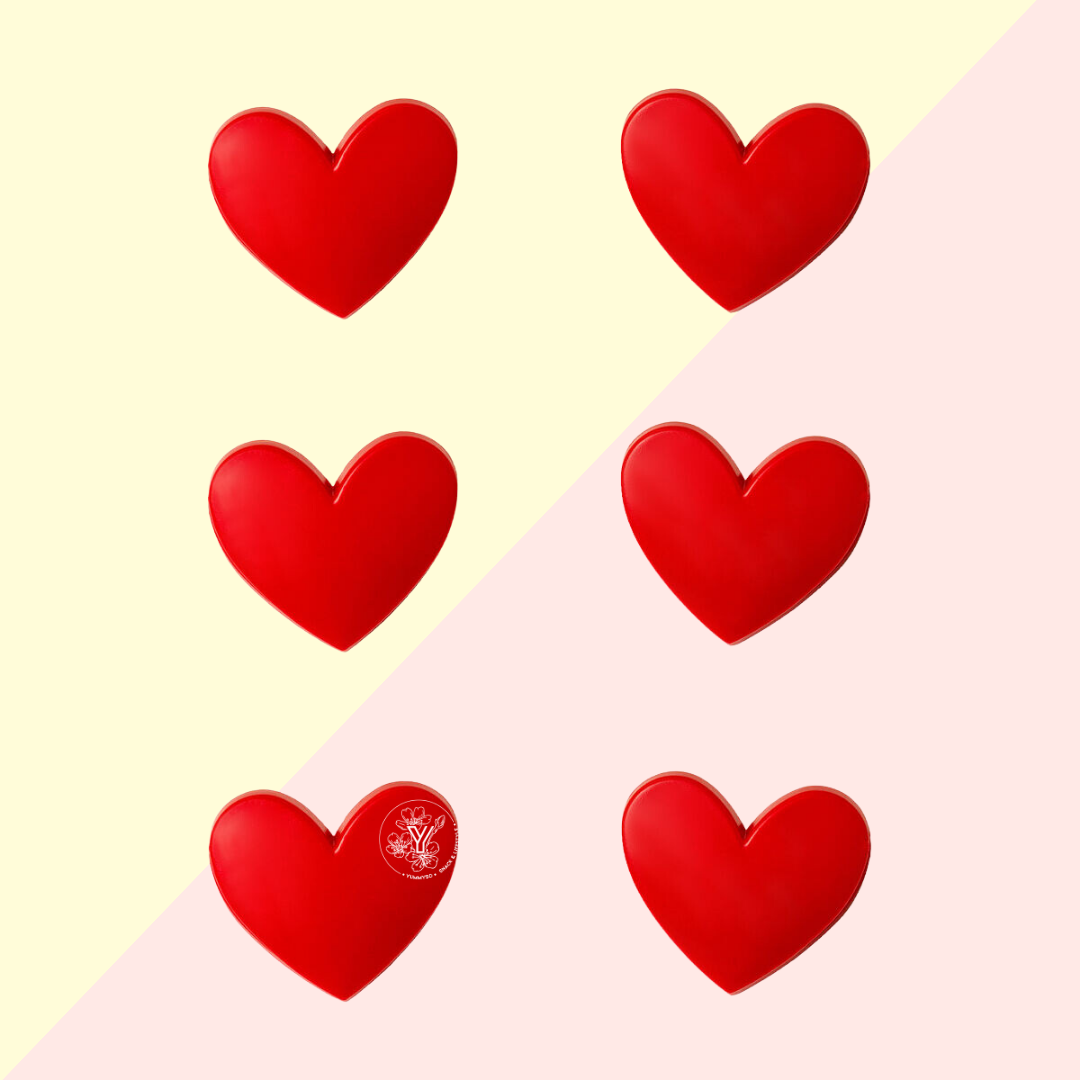 Set de Pinces Ferme-Sachet Cœur