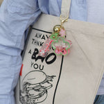 Porte clé Fleur - Sakura rose