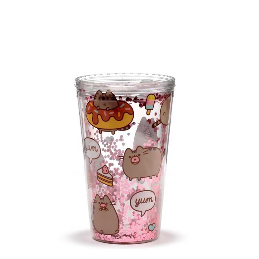 Gourde Pusheen Double Paroi Avec paillle