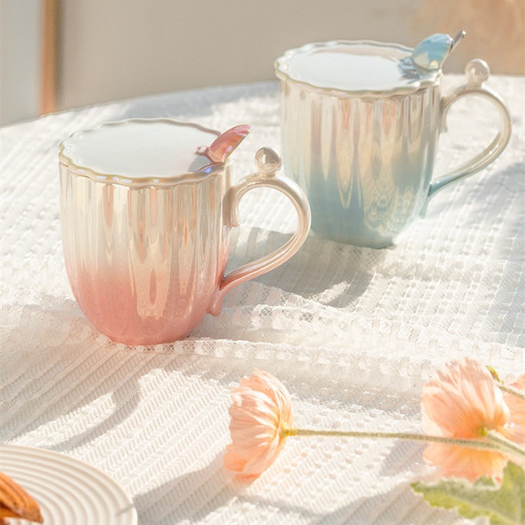 Mug Coquillage - Bleu Nacré