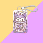 Porte Carte Kuromi Violet