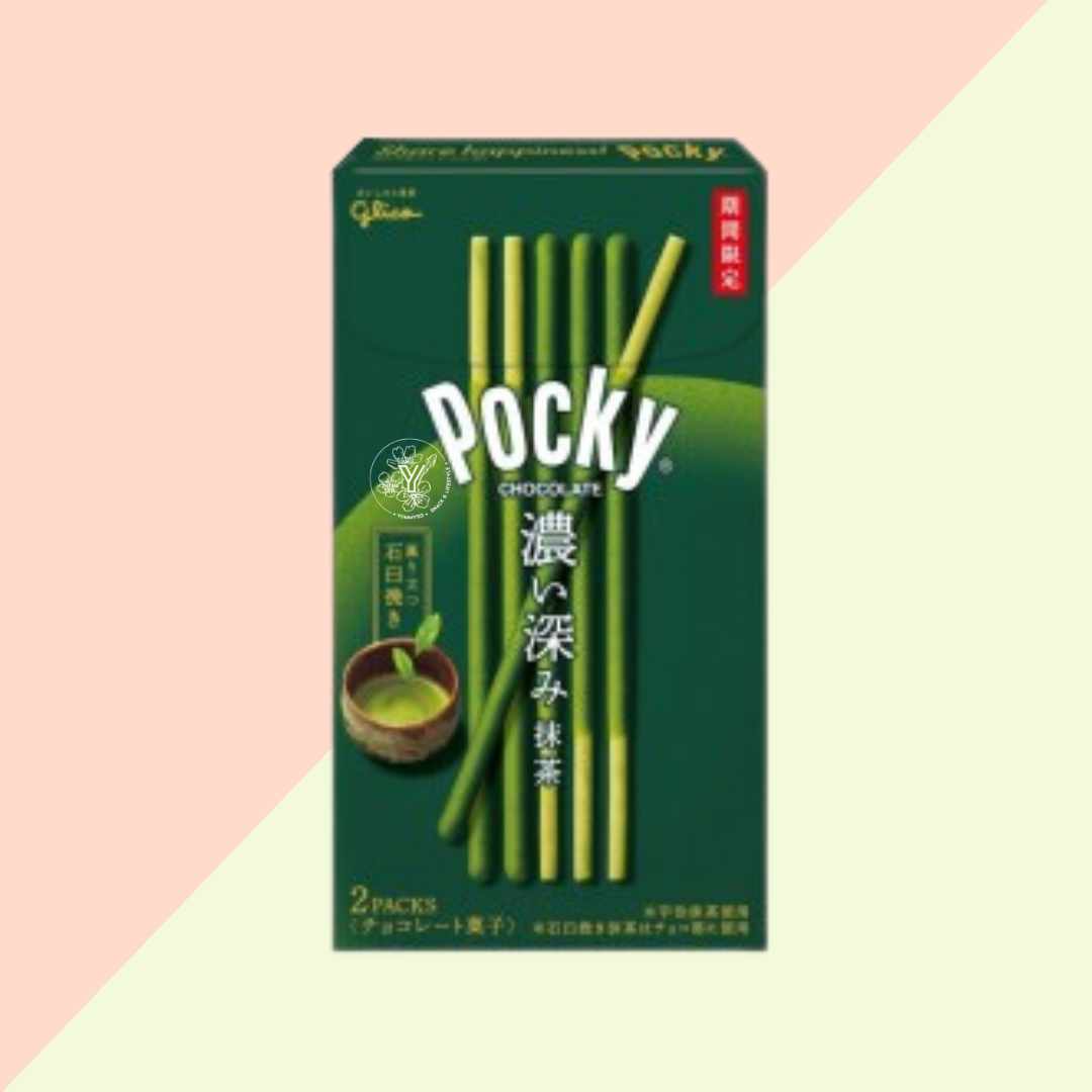 Pocky Matcha Premium  - Bâtonnets chocolatés Japonais
