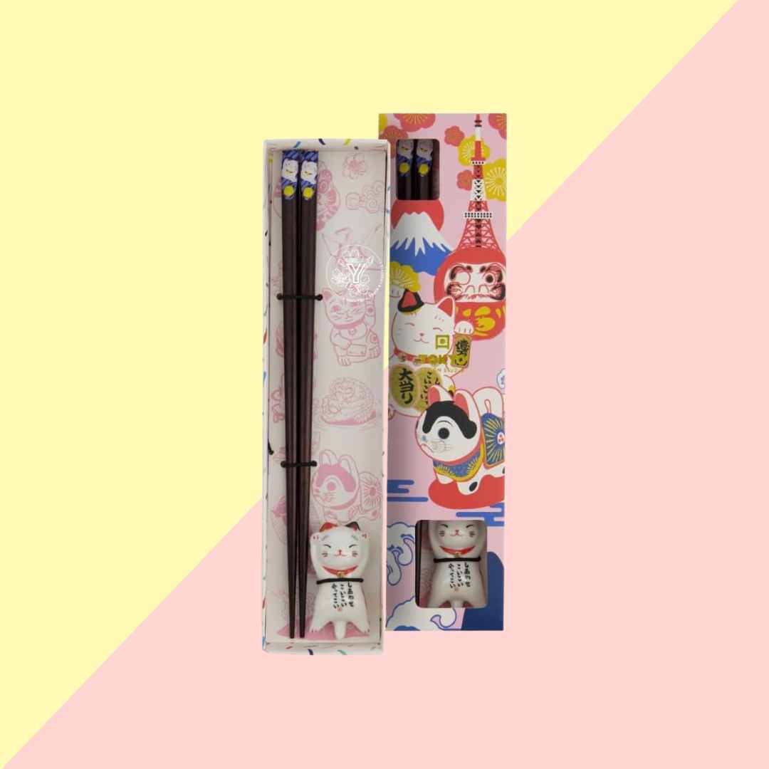 Set Baguettes Lucky Cat