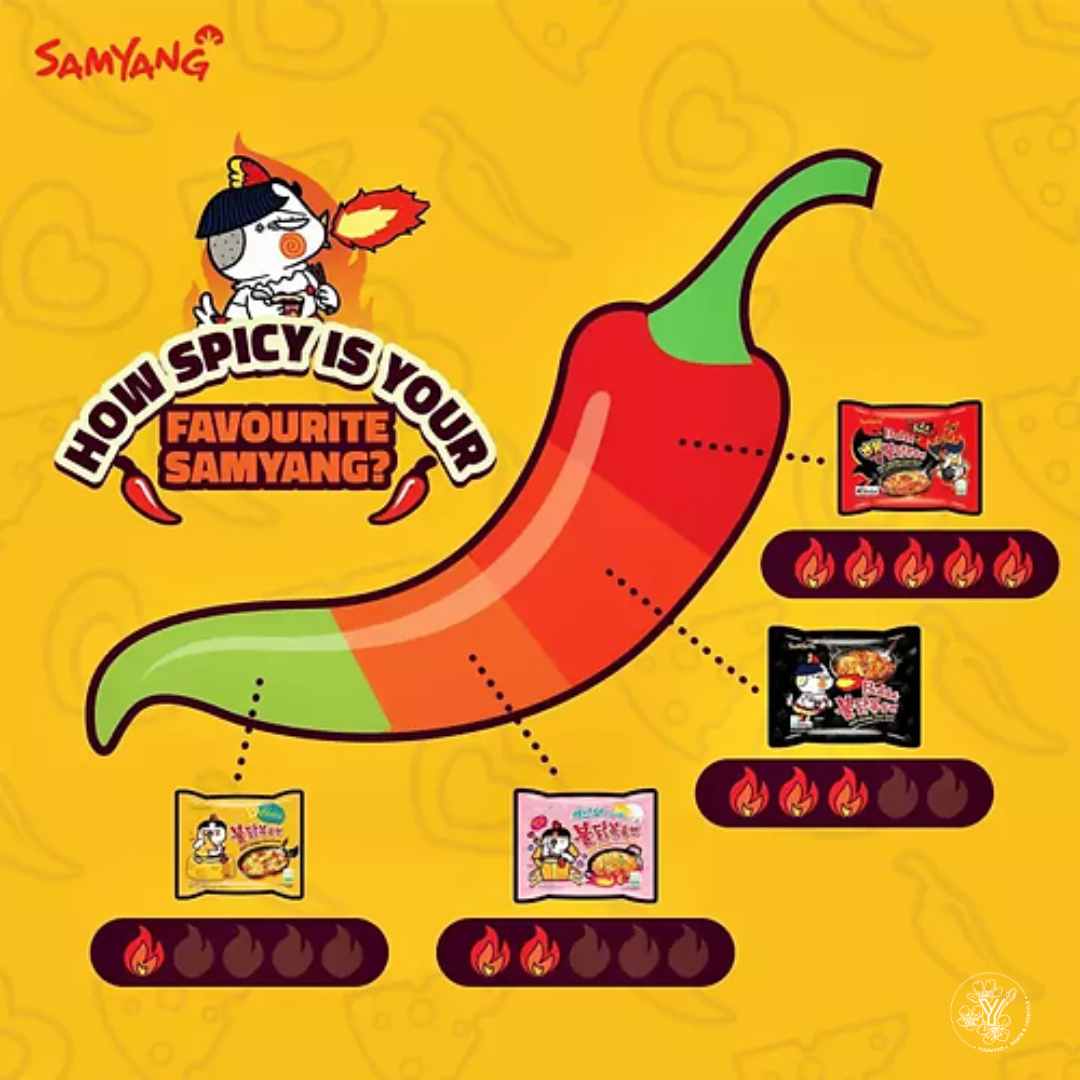 Buldak Ramen Hot Chicken 2x Spicy - Nouilles Instantanées coréennes