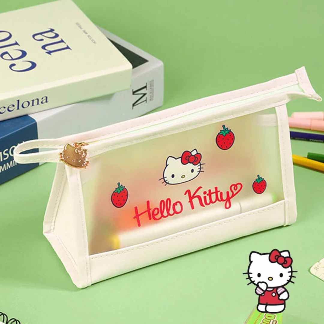 Trousse Hello Kitty - Blanc Fraise