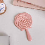 Miroir Fleurs Rose