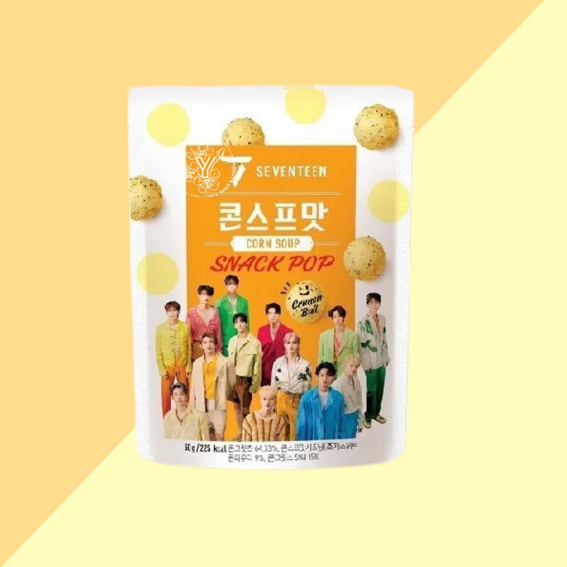 SNACK POP "SEVENTEEN" Chips - Corn Soup 50G