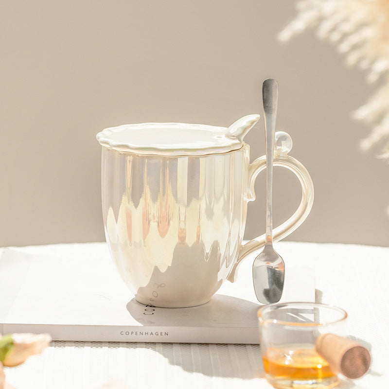 Mug Coquillage - Blanc Nacré