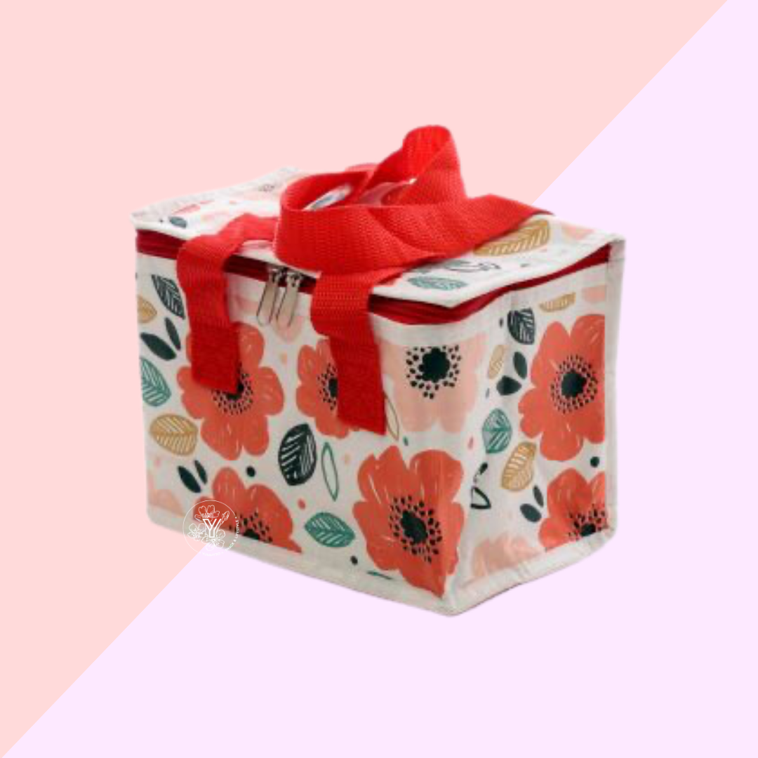 Mini Sac Repas Isotherme - Fleurs