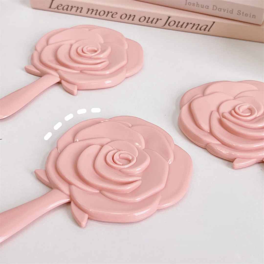 Miroir Fleurs Rose