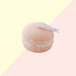 Bougie Macaron - Pêche