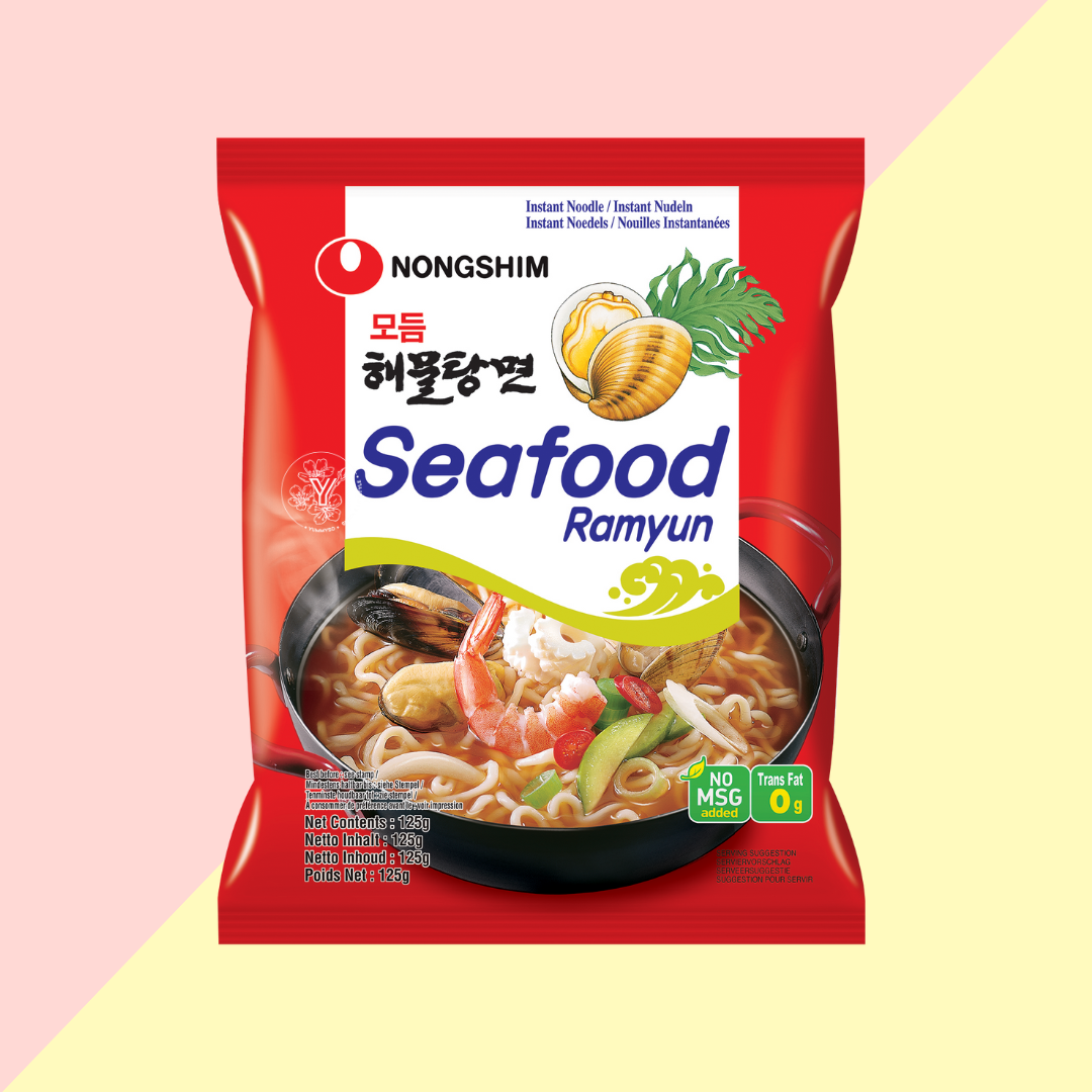 Nouilles instantanées Ramyeon Seafood - NONGSHIM