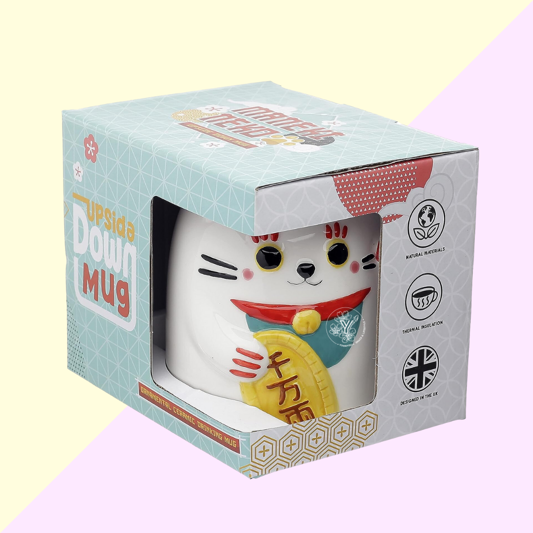 Mug Retourné Lucky Cat